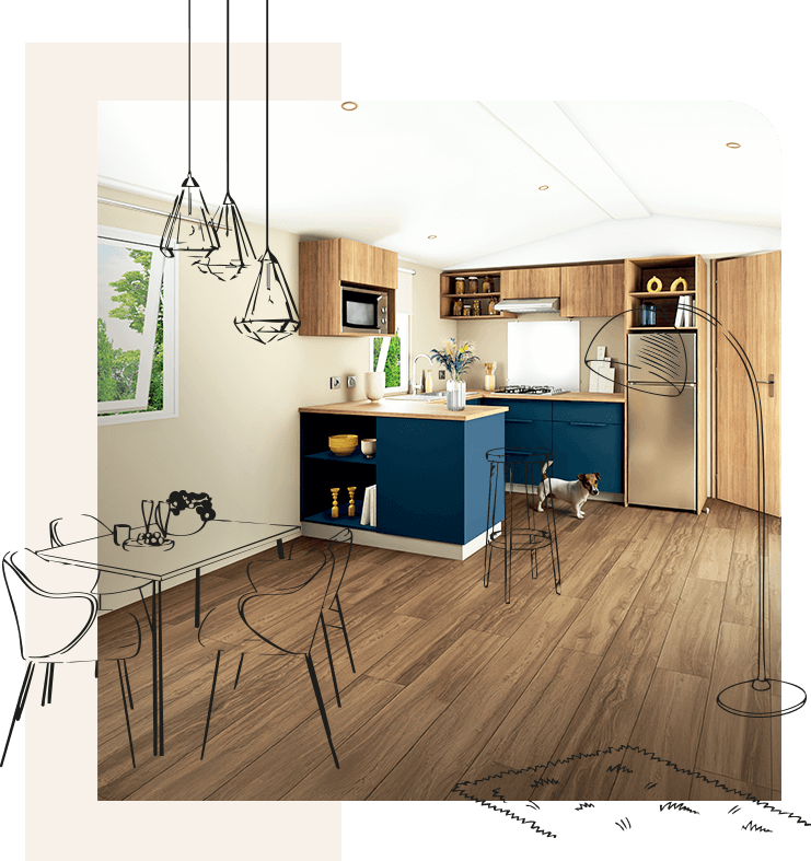 Mobile home interior